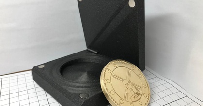 collectionneur monnaie bijoux boîte 3dklaselt Télécharger libre stl modèle imprimablescom 3d modèles loisir fabricants idées laiton pièces 3d print model - Mito3D