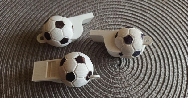 apito alka obecovsky baixar livre stl modelo printablescom 3d modelos brinquedos jogos bola futebol 3d print model - Mito3D