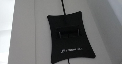 Sennheiser amb Mikrofon Mauer montieren Drucken Freiheit download frei stl Modell Printablescom 3d Modelle Gadgets Audio 3d print model - Mito3D
