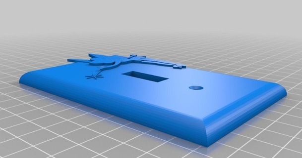 lightswitch tinkerbell steve download free stl model printablescom 3d models hobby & makers ideas 3d print model - Mito3D