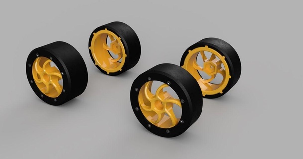 dérive jante pneu wltoys 144001 oxmstr Télécharger libre stl modèle imprimablescom 3d modèles loisir fabricants rc robotique rcdrift 3d print model - Mito3D