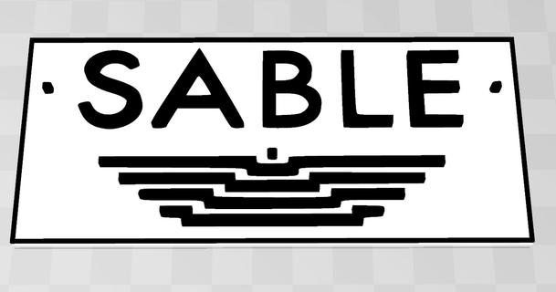 logo game sable vom spiel johndifool download free stl model printablescom 3d models toys & games 3d print model - Mito3D