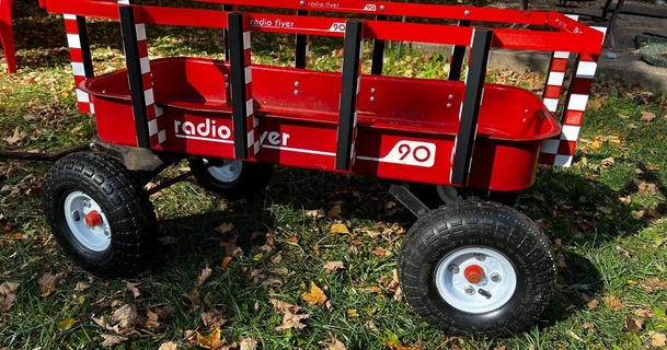 themed radio flyer red wagon brackets railing nwilk123 download free stl model printablescom 3d models toys & games outdoor 3d print model - Mito3D