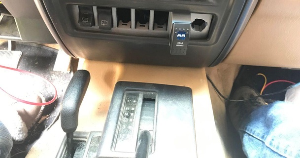 97 01 Jeep Cherokee xj Schalter Panel Titan download frei stl Modell Printablescom 3d Modelle Hobby Macher Automobil 3d print model - Mito3D
