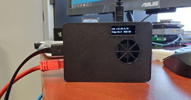 hifiberry highpi raspberry pi case waveshare oled poe hat atpowers download free stl model printablescom 3d models hobby & makers electronics raspberrypi raspberrypicase raspberrypihousing 3d print model - Mito3D