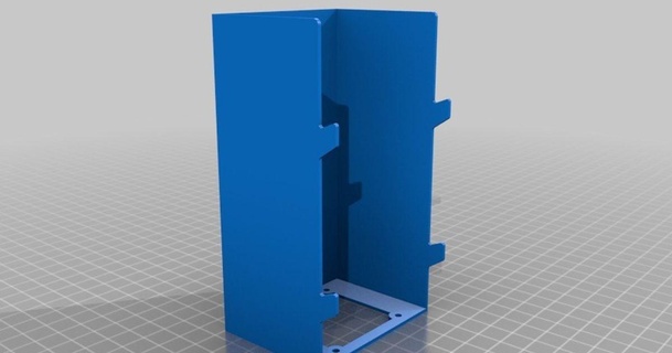 prusa i3 sencillo arduino caso funda rampas 14 baja resolución descargar gratis stl modelo imprimiblescom 3d modelos impresoras accesorios 3d print model - Mito3D