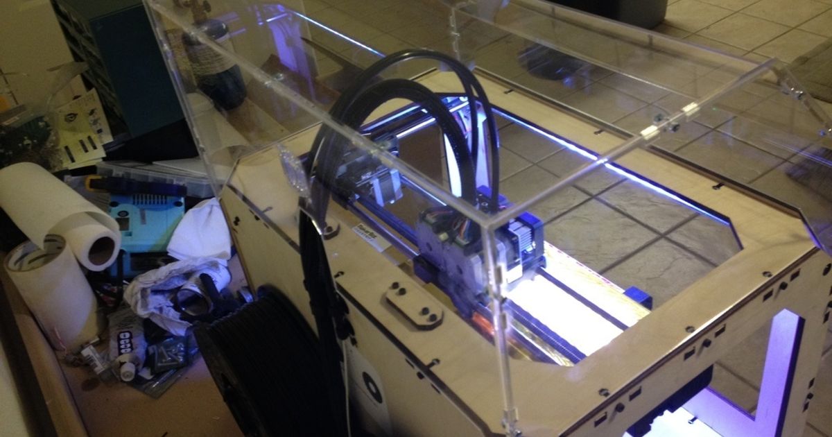 replicatore 3mm cappuccio copertina guaina drandolph Scarica gratuito stl modello printablescom 3d Modelli stampanti Accessori makerbot aggiornamento 3D print model - Mito3D