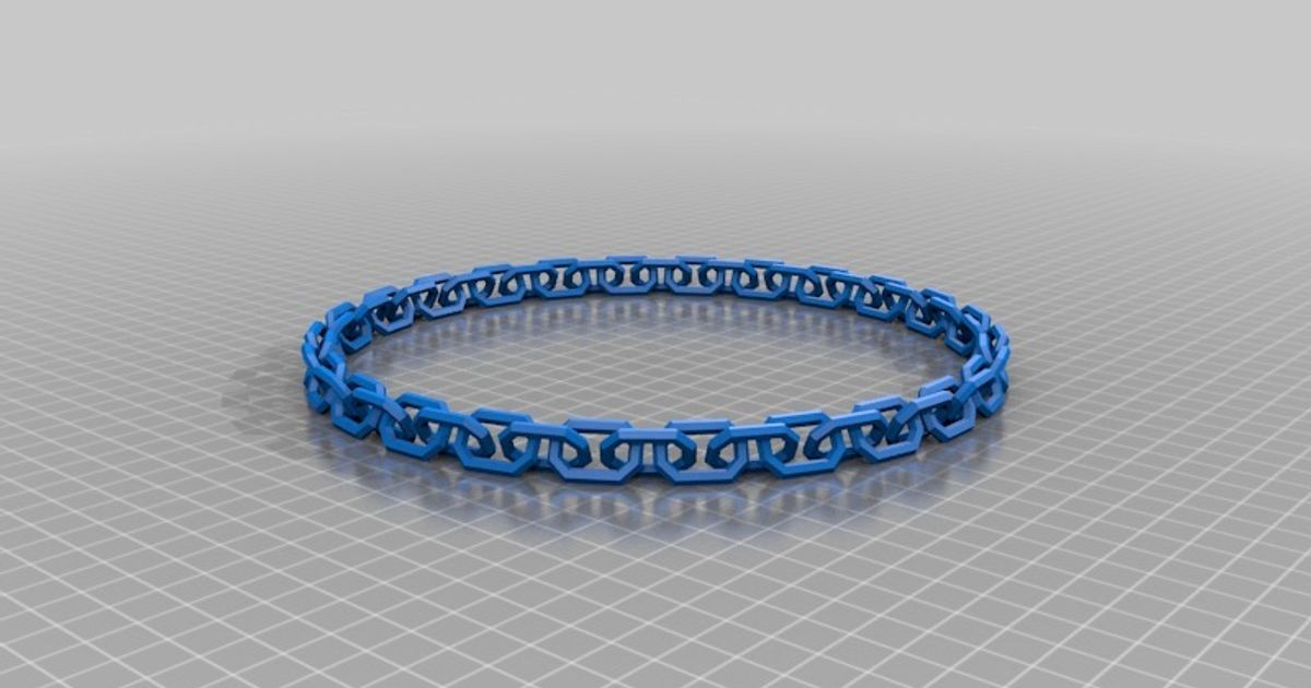 chain necklace jamie download free stl model printablescom 3d models hobby & makers ideas customized 3D print model - Mito3D