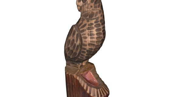 scan wood carved bird chmeee download free stl model printablescom 3d models world & scans people 3dscan artecmht leo 3d print model - Mito3D