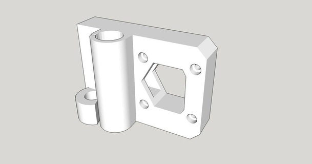 reprap prusa i3 carrozza delrin Noce supporto aaron mcniven Scarica gratuito stl modello printablescom 3d Modelli stampanti aggiornamenti delrinnut fannullone vite 3d print model - Mito3D