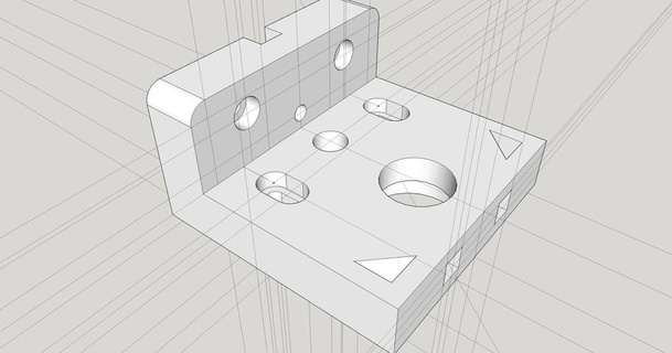 prusa i3 Bowden e3dv6 montare aaron mcniven Scarica gratuito stl modello printablescom 3d Modelli passatempo creatori idee e3d 3d print model - Mito3D