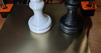 large chess pawn spitzspot download free stl model printablescom 3d models toys & games board 3d print model - Mito3D