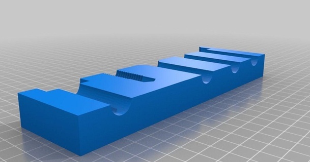 perforado agujero demostración levantarse descargar gratis stl modelo imprimiblescom 3d modelos aprendizaje Ingenieria educación mecanizado pltw educacion tecnológica 3d print model - Mito3D
