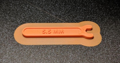 55 mm wrench spitzspot download free stl model printablescom 3d models hobby & makers tools 3d print model - Mito3D