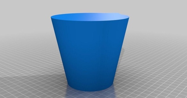 mixing cup concrete cement ntdesign download free stl model printablescom 3d models hobby & makers tools 3d print model - Mito3D