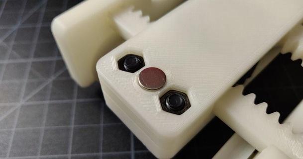 manyetik tabak ayarlanabilir biriktirmek Kulp destek pankek indir Bedava stl model printablescom 3d modeller yazıcılar Aksesuarlar 608bearing filament makara tutucusu biriktirici 3d print model - Mito3D