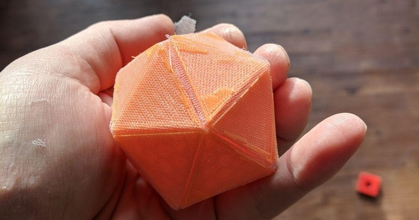 unwrapped icosahedron geartechbrandon download free stl model printablescom 3d models art & design designs 2dart fabric geometric geometry 3d print model - Mito3D