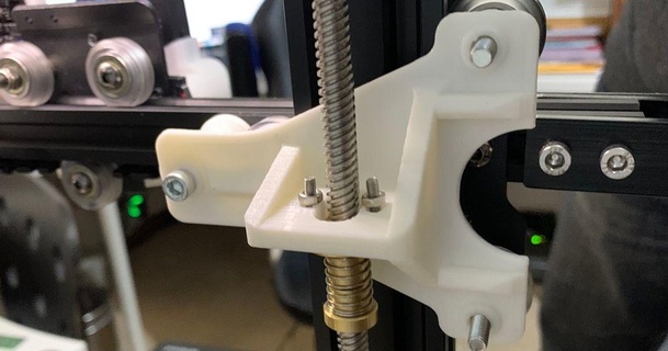 anycubic mega 2nd leadscrew mount djos 1475 download free stl model printablescom 3d models printers - upgrades anycubicmegazero 3d print model - Mito3D