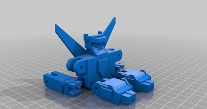 Leonardo Voltron makerblock indir Bedava stl model printablescom 3d modeller oyuncaklar oyunlar aksiyon rakamlar heykeller meydan okuma boks günü 3d print model - Mito3D