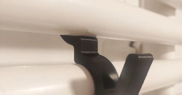 radiador toalla acortar gancho vid descargar gratis stl modelo imprimiblescom 3d modelos casa baño accesorios titular 3d print model - Mito3D