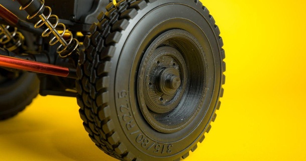 rc mb jeep 44mm wheels ataylor download free stl model printablescom 3d models hobby & makers robotics crawler jeepmb ossumjeep rccar 3d print model - Mito3D