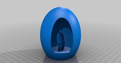 panoramic egg parametric makerblock download free stl model printablescom 3d models toys & games derivative easter eggsta festive 3d print model - Mito3D