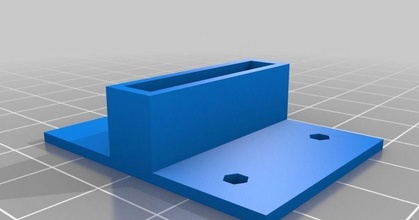 dishwasher baseplate holder makerblock download free stl model printablescom 3d models household kitchen hack openscad 3d print model - Mito3D