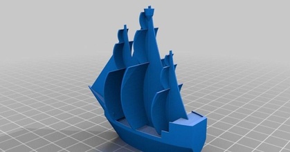 openscad pirata navio makerblock baixar livre stl modelo printablescom 3d modelos brinquedos jogos paramétrico destaque 3d print model - Mito3D