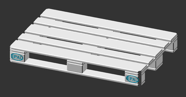 europalette Jack Scarica gratuito stl modello printablescom 3d Modelli passatempo creatori idee tavolozza pallet europei modellino in scala 3d print model - Mito3D