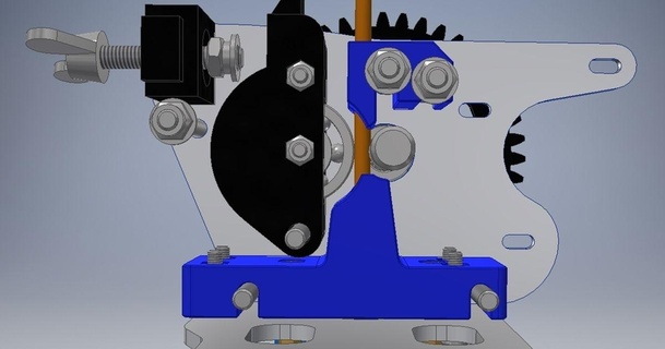 k8200 3drag tpe Ninjaflex esnek iplik Yükselt area51 indir Bedava stl model printablescom 3d modeller yazıcılar yükseltmeler ekstrüder filament kılavuzu 3d print model - Mito3D