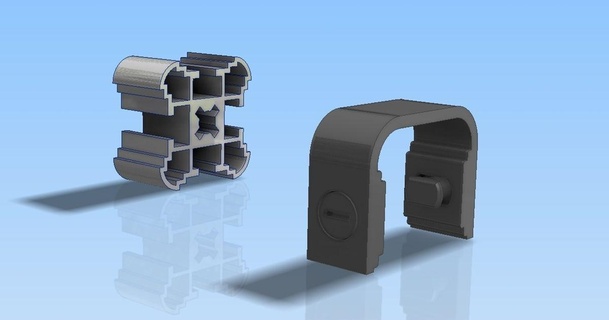 k8200 3drag telaio clip serratura sperimentale area51 Scarica gratuito stl modello printablescom 3d Modelli stampanti aggiornamenti 3d print model - Mito3D