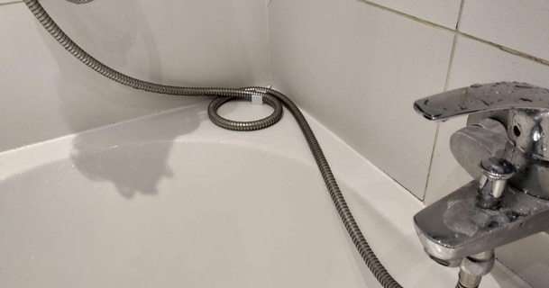 shower hose clip annoya download free stl model printablescom 3d models household bathroom showeraccessories 3d print model - Mito3D