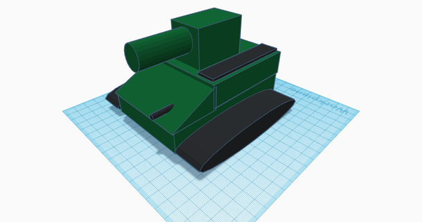 tanque 3d formas descargar gratis stl modelo imprimiblescom modelos juguetes juegos acción cifras estatuas 3d print model - Mito3D