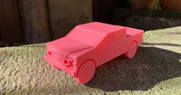 lm450 toy car james wood download free stl model printablescom 3d models toys & games vehicles toy truck 3d print model - Mito3D