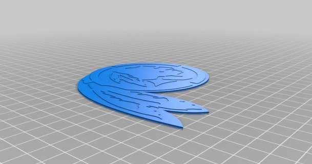 redskins emblem jimreplicates download free stl model printablescom 3d models art & design 2d plates logos 3d print model - Mito3D