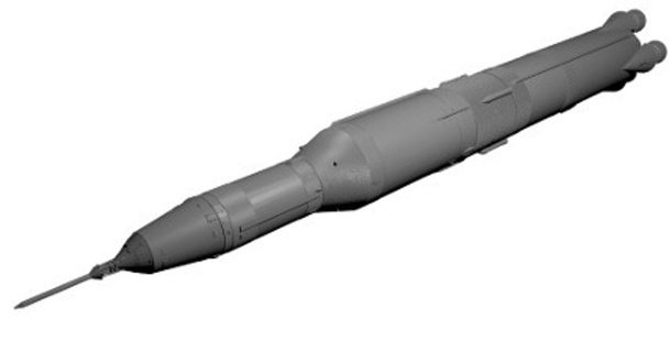 Saturno cohete piña simulada descargar gratis stl modelo imprimiblescom 3d modelos juguetes juegos vehiculos 3d print model - Mito3D