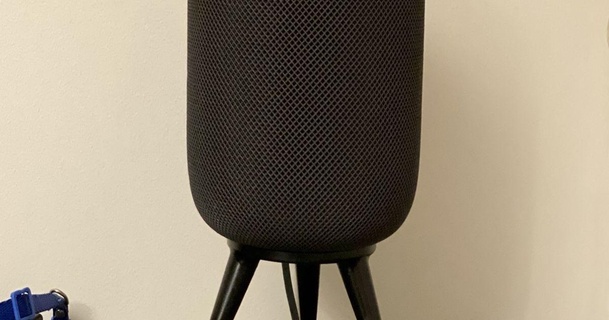 Homepod Stand Fanboy download frei stl Modell Printablescom 3d Modelle Gadgets Audio 3d print model - Mito3D
