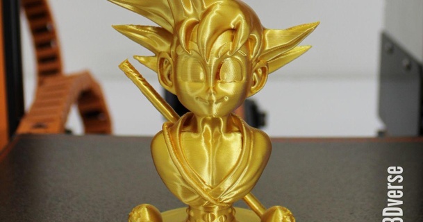 Goku ragazzo supporto gratuito remixare robin3dverse Scarica stl modello printablescom 3d Modelli giocattoli Giochi azione figure statue figura anime personaggio animato carattere 3d print model - Mito3D