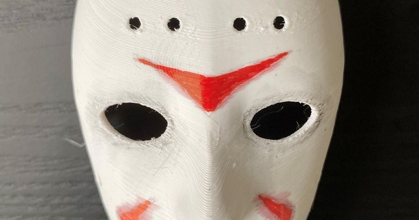 hockey horror mask richard download free stl model printablescom 3d models seasonal designs autumn & halloween facemask jason 3d print model - Mito3D