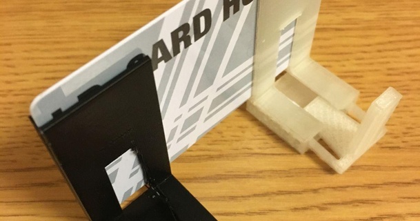 bookmark book Kulp destek Adam Iowa 3dp kulüp indir Bedava stl model printablescom 3d modeller hobi yapımcılar fikirler kitap yer imi ayakta durmak 3d print model - Mito3D