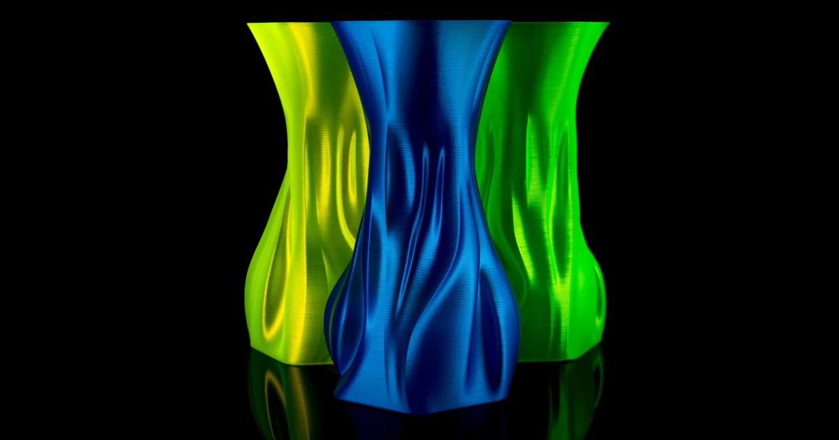 abstrakt Vase zaky20 download frei stl Modell Printablescom 3d Modelle Haushalt Dekor abstrakte Kunst cpe Tschechisch einfach Fillamentum 3D print model - Mito3D