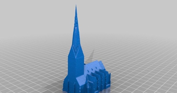 st peter's church hamburg - germany openscan download free stl model printablescom 3d models world & scans architecture urbanism board boardgame boardgames boardgameaccessories building 3d print model - Mito3D