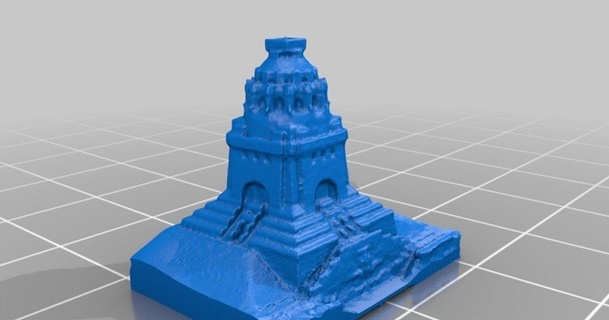 1913 monumento battaglia nazioni Lipsia Germania openscan Scarica gratuito stl modello printablescom 3d Modelli mondo scansioni architettura urbanistica tavola gioco tavolo giochi boardgameaccessories 3d print model - Mito3D