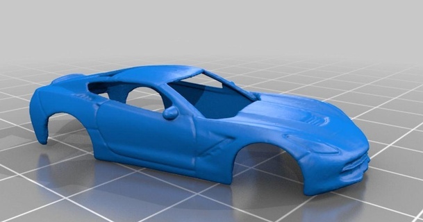 corvette stingray 1 100 - 3d scan openscan download free stl model printablescom models hobby & makers rc robotics 3dmodel 3dscan 3dscanner 3dscanning car 3d print model - Mito3D