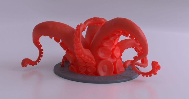 baignoire tentacules ollie Télécharger libre stl modèle imprimablescom 3d modèles Ménage cuisine évier bouchon 3d print model - Mito3D