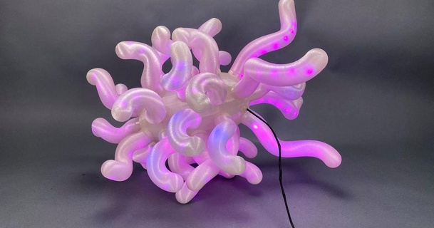 coli LED lampe christheviolanerd Télécharger libre stl modèle imprimablescom 3d modèles loisir fabricants électronique bactéries biologie cellule décor décoration 3d print model - Mito3D