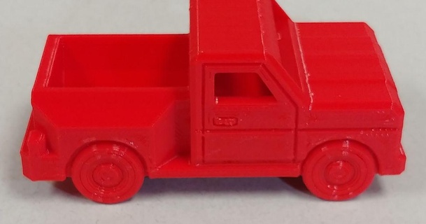 poli 80s estilo escada caminhão fixumdude baixar livre stl modelo printablescom 3d modelos brinquedos jogos veículos Fazenda pobre caminhonete brinquedo 3d print model - Mito3D