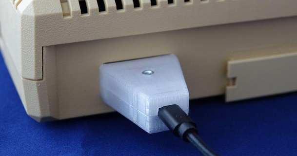 atari sio2pc USB adaptateur skovik Télécharger libre stl modèle imprimablescom 3d modèles gadgets ordinateurs émulateur souple respect 3d print model - Mito3D