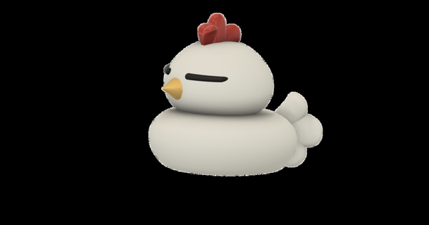 pollo won pucca anime dibujos animados mmu Jangy descargar gratis stl modelo imprimiblescom 3d modelos mundo escaneos animales 3d print model - Mito3D