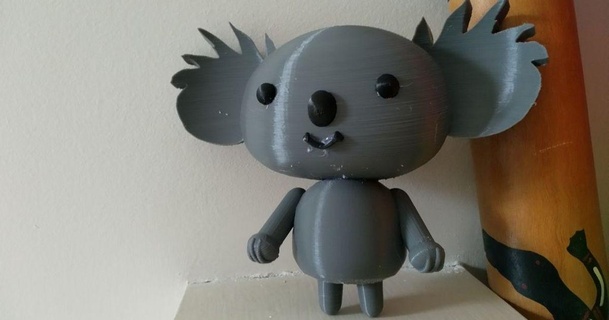 koala pucca anime serie mmu Jangy Scarica gratuito stl modello printablescom 3d Modelli arte design sculture 3d print model - Mito3D
